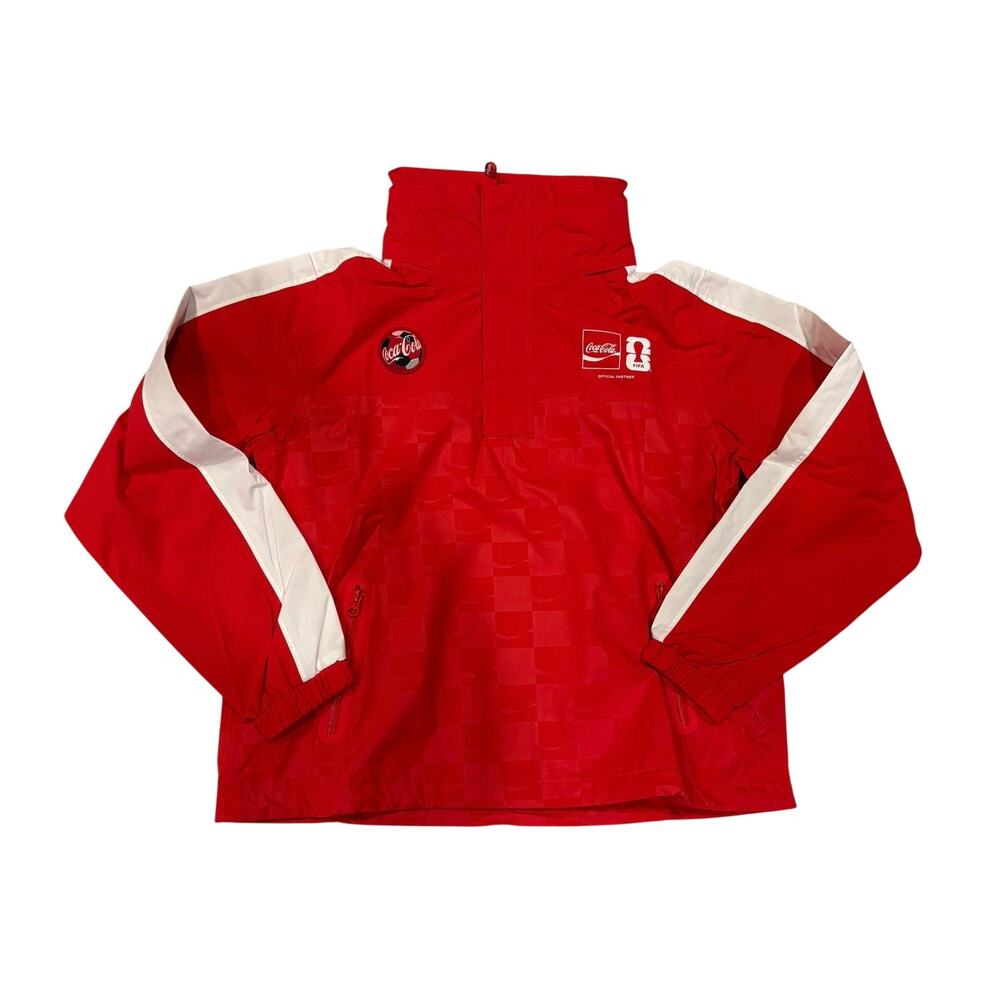 Rare Coca-Cola FIFA Official Partner Rain Jacket | Medium | New | Unisex